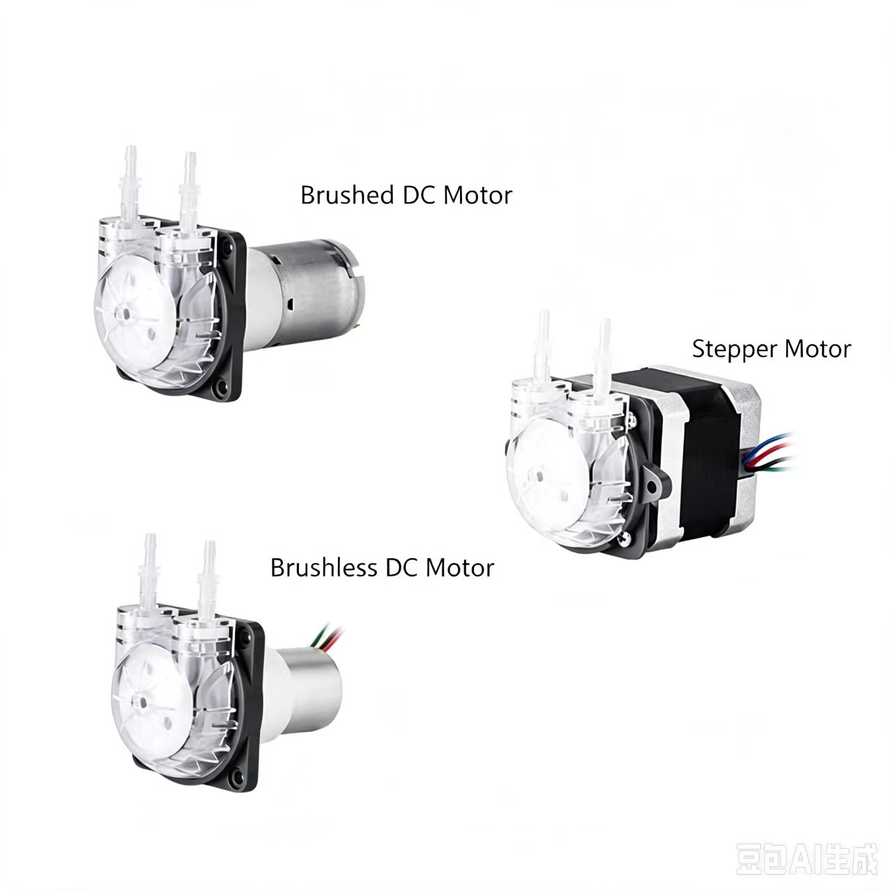 Mini Peristaltic Pump 12V - Микроперистальтический насос PENGPU 24В с шаговым