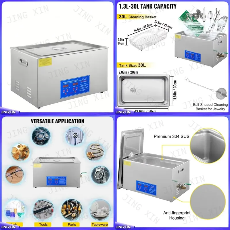 Ultrasonic Cleaner 30L Industrial - Индивидуальная настройка для цифровой ультразвуковой мойки
