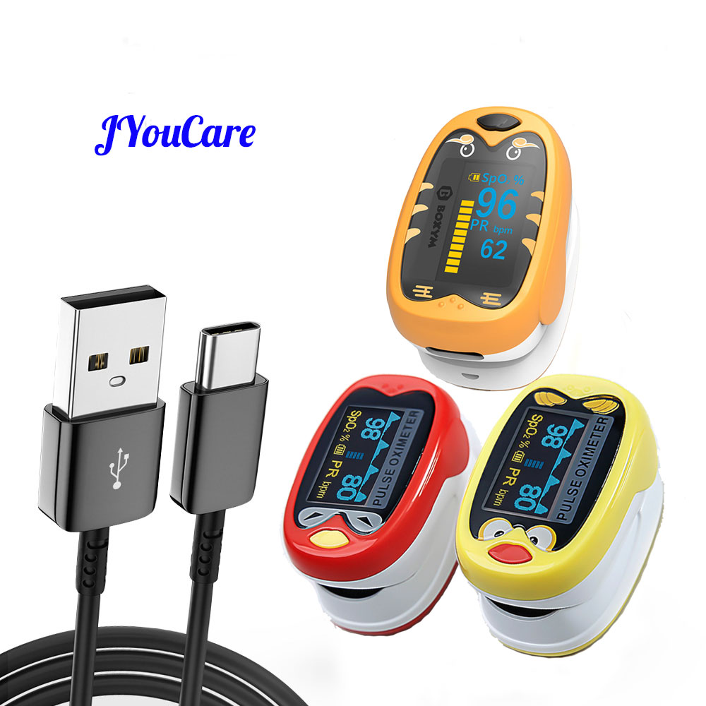 Pulse Oximeter Fingertip Rechargeable - Пульсоксиметр JYouCare перезаряжаемый, на палец, педиатрический,