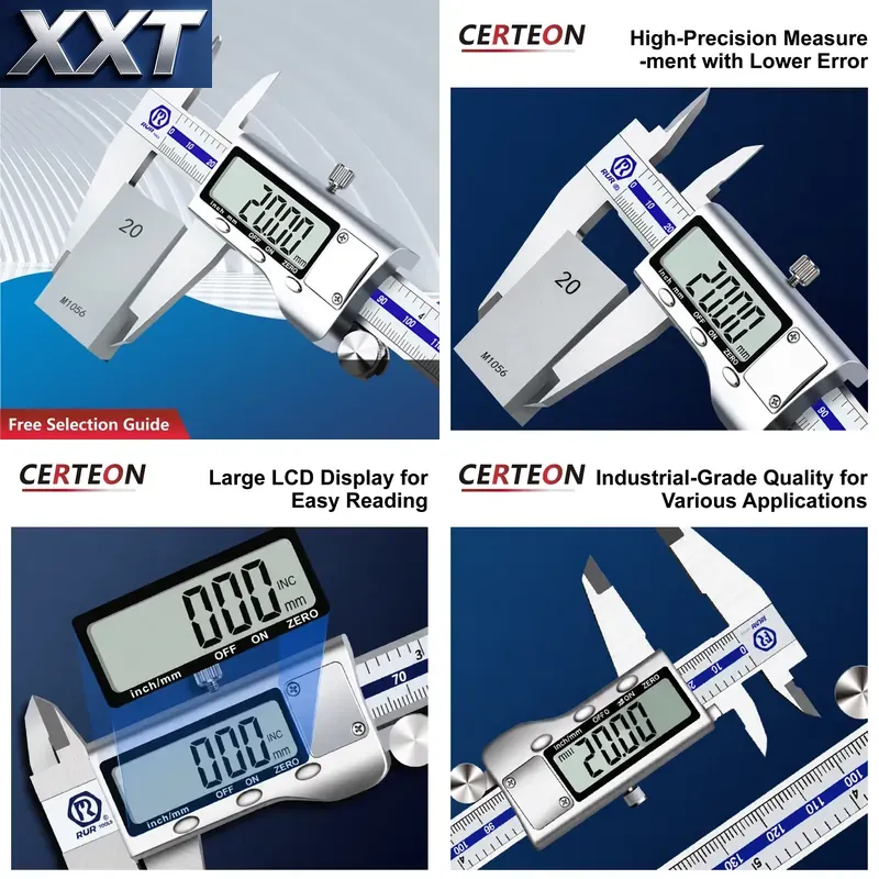 Digital Caliper 150Mm Stainless Steel - Цифровой штангенциркуль XXT из нержавеющей стали