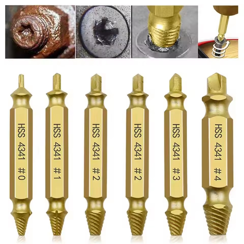 Industrial Tools - Набор экстракторов для поврежденных и сломанных