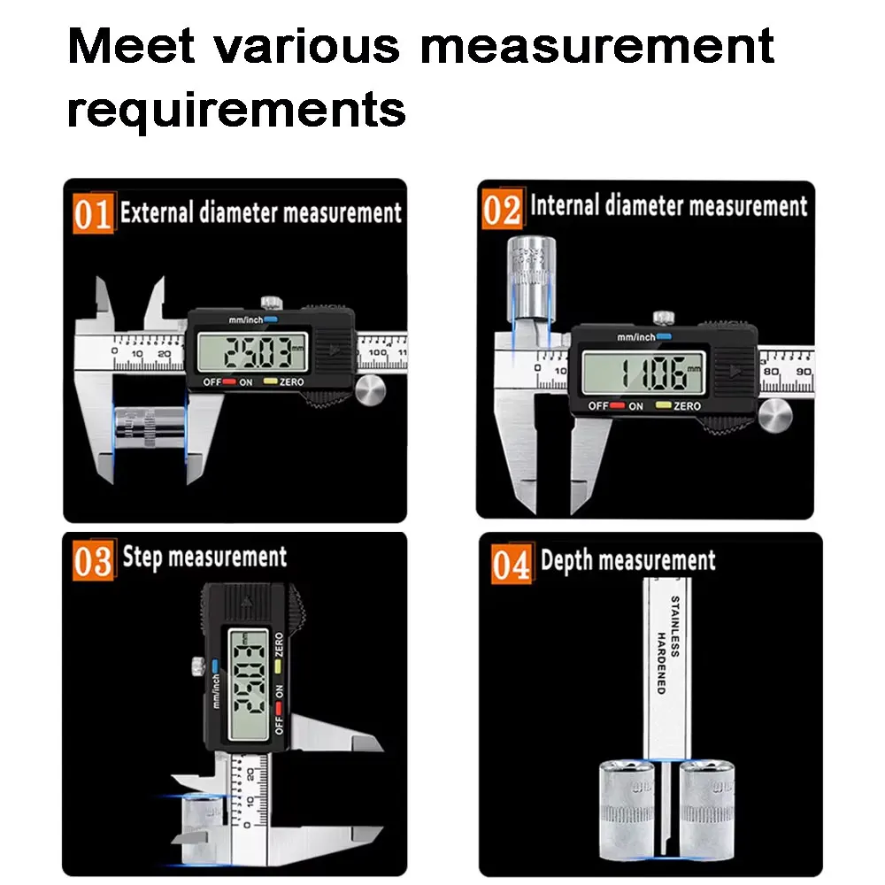 Высокоточный цифровой штангенц – обзор и цена Digital Caliper 150Mm Stainless Steel