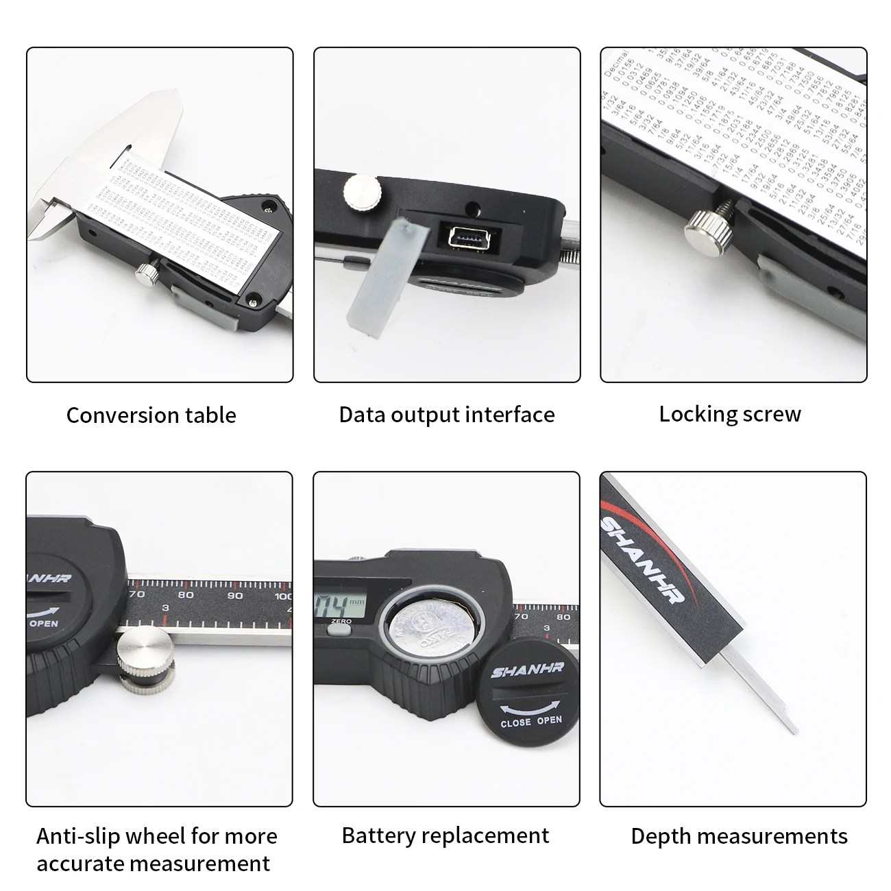 Электронный штангенциркуль SHA – обзор и цена Digital Caliper 150Mm Stainless Steel
