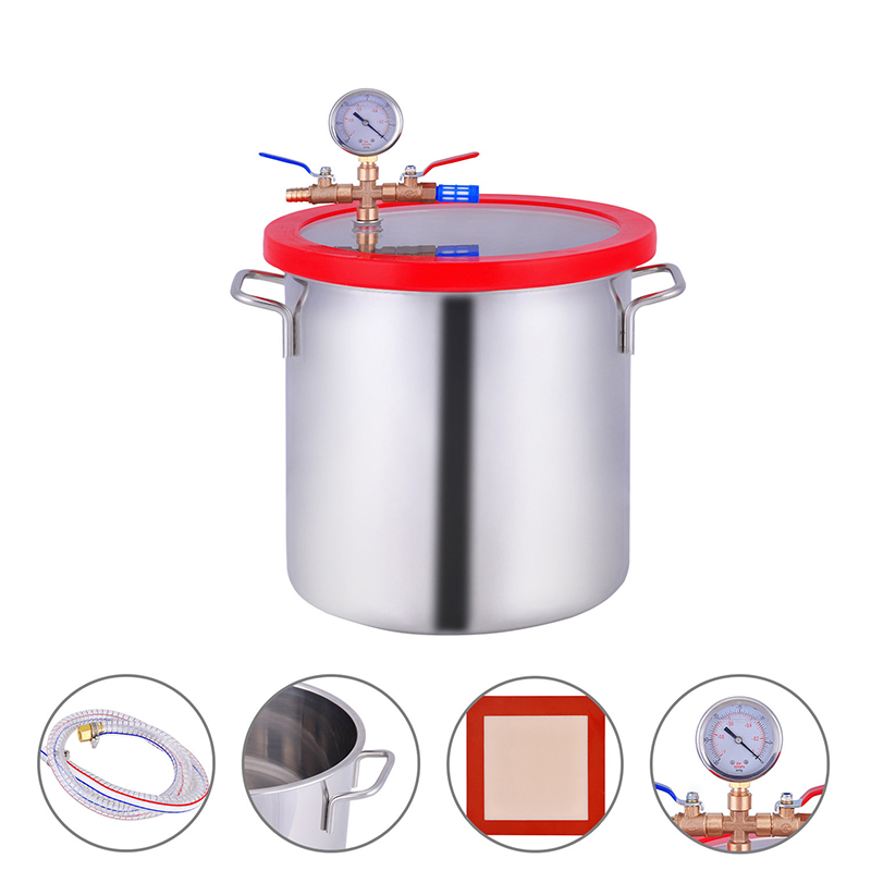 Вакуумная камера для дегазации – обзор и цена Vacuum Chamber Kit With Pump